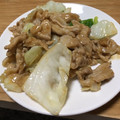 クックまにゅ☆'s cooksnap of when they made 簡単豚肉とキャベツピーマンのオイマヨ炒め.