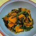 とみぃ11's cooksnap of when they made ニラ・かぼちゃごま和え♪.