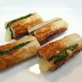 CarmenKoni's cooksnap of when they made しそチーズちくわのポンバター炒め♪.