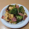 ラリー＆サラ's cooksnap of when they made ブロッコリーとベーコンと卵のガリバタ醤油.