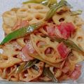 fuka6616's cooksnap of when they made れんこんとベーコンのきんぴら.