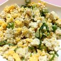 かたやまちろる's cooksnap of when they made 木綿豆腐で　鶏そぼろ風丼.