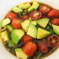 ♪さ♪'s cooksnap of when they made アボカドの麺つゆ漬け、うずらの卵添え♪.