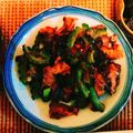 あかねこちみき☆'s cooksnap of when they made ゴーヤとサバ味噌缶の炒め物.