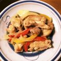 はなをを's cooksnap of when they made しっとり軟らか鶏肉とパプリカの塩レモン煮.