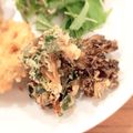 いちご２１５'s cooksnap of when they made カリカリ✨舞茸と大葉のかき揚げ.