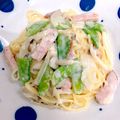 真理kitchen's cooksnap of when they made 簡単 クリームパスタ.