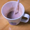 honey19's cooksnap of when they made バナナいちご豆乳.