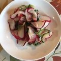 sachinchan's cooksnap of when they made 甘酸っぱい♪胡瓜と二十日大根の甘酢漬け♡.