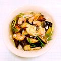 ひとはるまま's cooksnap of when they made 茄子と海老の揚げあんかけご飯.