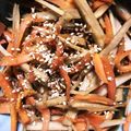 ▼シ・マーヌ▲'s cooksnap of when they made モテレシピ♡甘辛バターきんぴらごぼう.