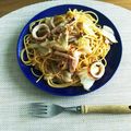 ラメゾンブラン's cooksnap of when they made イカとキャベツの和風マヨ醤油味のパスタ.