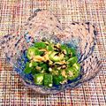 なつき☆ミ's cooksnap of when they made 塩こんぶでオクラの和え物☆.