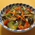 もんしゅしゅ's cooksnap of when they made リコピン豊富なプチトマトとナスのゴマ合え.
