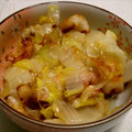 sakuni's cooksnap of when they made とろっとろ白菜と油揚げの蒸し炒め.
