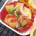 nosso's cooksnap of when they made 厚揚げとじゃが芋・カニカマのとろとろ煮♪.