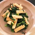 コッピー３０５'s cooksnap of when they made 料理屋の祖父直伝〜葱とうすあげのぬた〜.