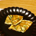 grizzlyy's cooksnap of when they made ふんわりとろとろ⁂山芋とニラのお焼き.