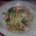 Jock's cooksnap of when they made エリンギと青梗菜のオイマヨ炒め.