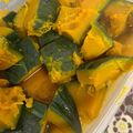 momo_22's cooksnap of when they made お弁当にも☆簡単ほっくりカボチャの甘煮.