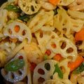 ゆりん2525's cooksnap of when they made シャキシャキれんこんと海老の炒めもの☆.