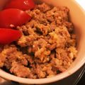 ☆クック14or0☆'s cooksnap of when they made ごま油香る鶏ミンチと卵の混ぜご飯.