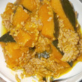 akane1013's cooksnap of when they made 〜炊飯器レシピ④〜かぼちゃと挽肉の煮物.