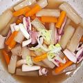 ももたももた's cooksnap of when they made いかと長いものとろ～り煮物.