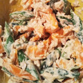 ひろmamaさん's cooksnap of when they made 【簡単】いんげん オクラ マヨネーズ和え.