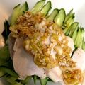 tomo☆さん's cooksnap of when they made レンジ蒸し鶏のねぎソース.