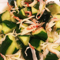 ゆきなぞう's cooksnap of when they made きゅうりとカニカマのさっぱり和え.