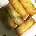 クックKTU0P5☆'s cooksnap of when they made 海老と大葉とチーズの春巻き.