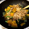 haruao☆'s cooksnap of when they made レンジで時短！豚かぼちゃ.