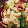 カカツツ's cooksnap of when they made イカとキャベツのバター生姜醤油炒め.
