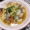 うさぽんぽん♪'s cooksnap of when they made 簡単☆白菜と豚の具沢山ラーメン.