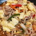 ひなた39's cooksnap of when they made 野菜炒め キムチ入り ガチ盛り大皿料理.
