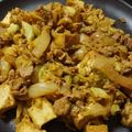 Ｍぱん's cooksnap of when they made キャベツと厚揚げのカレー味チャンプルー.
