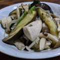 akiiiyh's cooksnap of when they made 白だしで簡単♪キノコとなすの和風ﾊﾟｽﾀ.