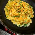なつをなつ's cooksnap of when they made カリッとサク旨〜☆ニラチヂミ.