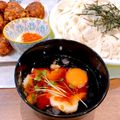 ゆにこーん☆'s cooksnap of when they made アレンジ素麺つゆ★スタミナとろろ.