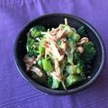 栗丸うさぎ's cooksnap of when they made 我が家のえのきとブロッコリーの胡麻酢和え.