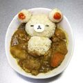 ☆ありか358☆'s cooksnap of when they made キャラカレー　コリラックマ.