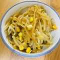 ♪ひつじ's cooksnap of when they made モヤシとコーンの柚子胡椒サラダ.