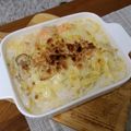 donuts★'s cooksnap of when they made 塩鮭とポテトのグラタン.