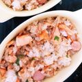 ゆかやんやーん's cooksnap of when they made ランチに！焼き鮭ハラスのチャーハン.