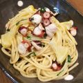 金魚のひらり's cooksnap of when they made タコのオイルパスタ.