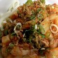 komasan♪'s cooksnap of when they made あっという間！納豆キムチぶっかけうどん☆.