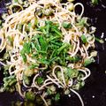 ちょるびんち's cooksnap of when they made 簡単！大葉たっぷりオクラと塩昆布パスタ.