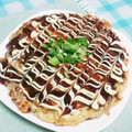 まぶたん's cooksnap of when they made 蒸し焼きでふっくら✧　我が家のお好み焼き.