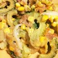 すーじーりん's cooksnap of when they made 子供もぺろり。ゴーヤのかき揚げ.
